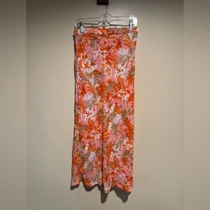 Endless summer floral midi skirt y2k boho style
